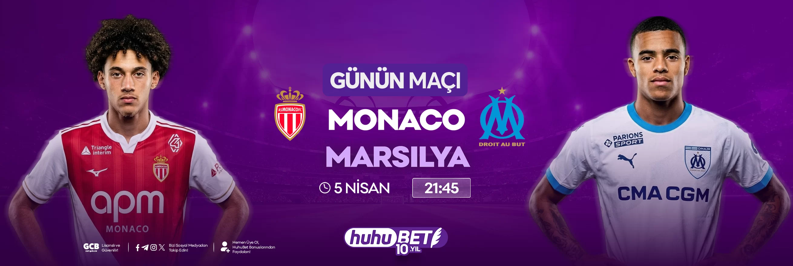 Monaco – Marsilya maç sonucu görseli
